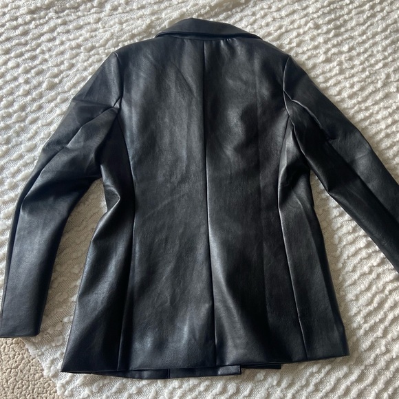 Princess Polly Ellen Blazer Leather Jacket - Picture 7 of 7